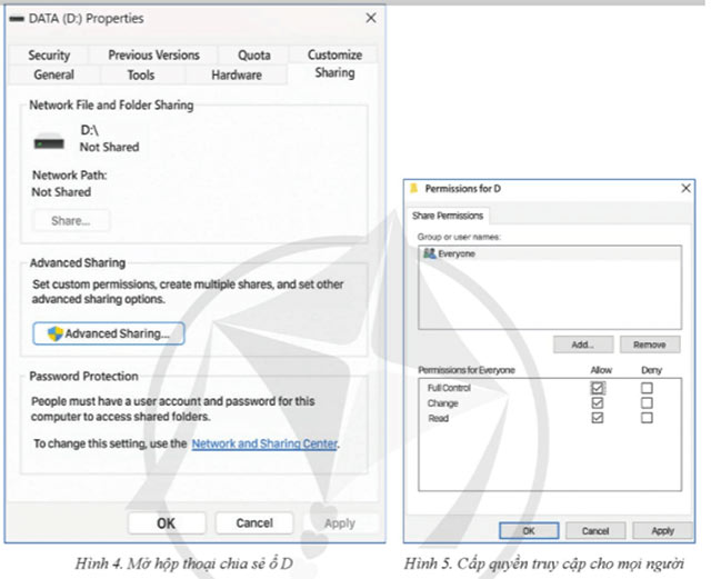 Thực hành thiết lập kết nối và sử dụng mạng