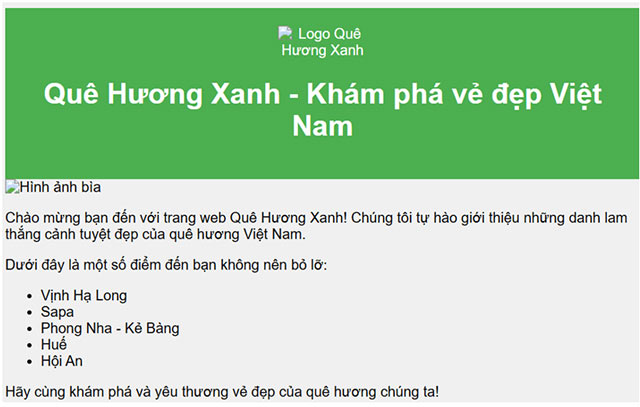 Thiết kế một trang web