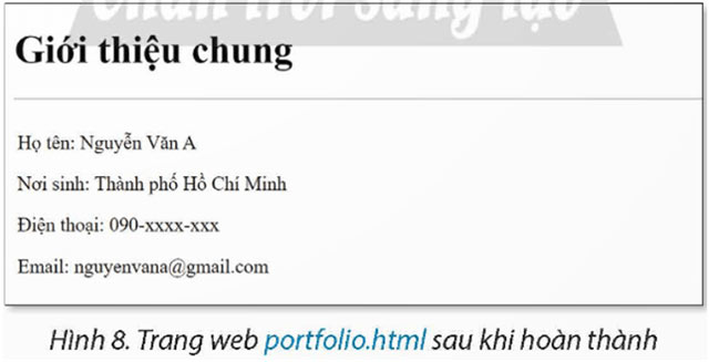 HTML và trang web