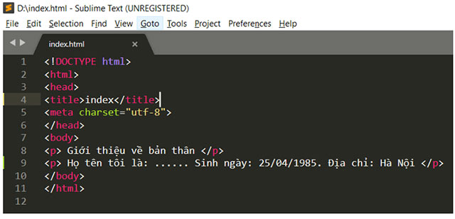 Thực hành định dạng văn bản và tạo siêu liên kết