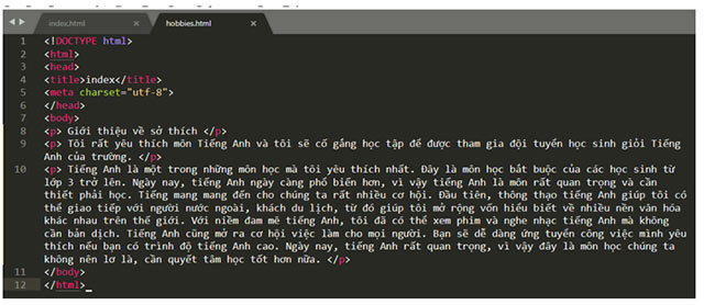 Thực hành định dạng văn bản và tạo siêu liên kết