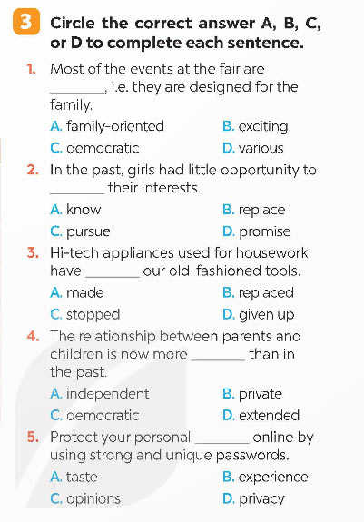 Unit 6: A Closer Look 1