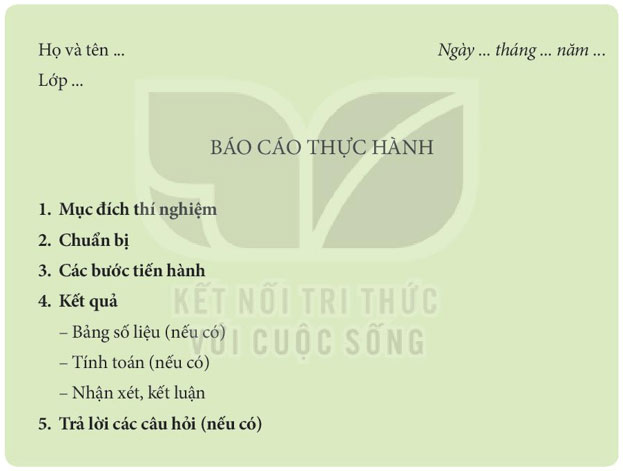 Viết báo cáo thực hành