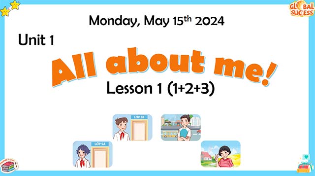 Giáo án PowerPoint Tiếng Anh 5 Global Success