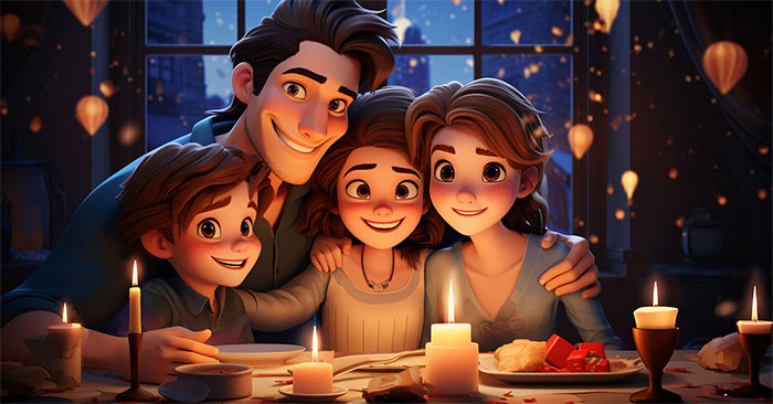 Nói về cuộc sống của một thành viên trong gia đình 