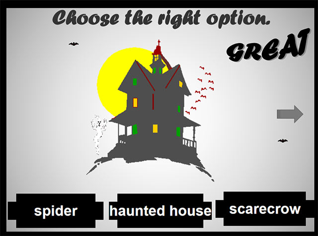 Trò chơi Halloween trên PowerPoint