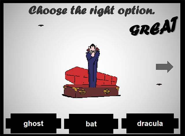 Trò chơi Halloween trên PowerPoint