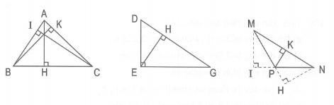 Bài tập hình tam giác cơ bản