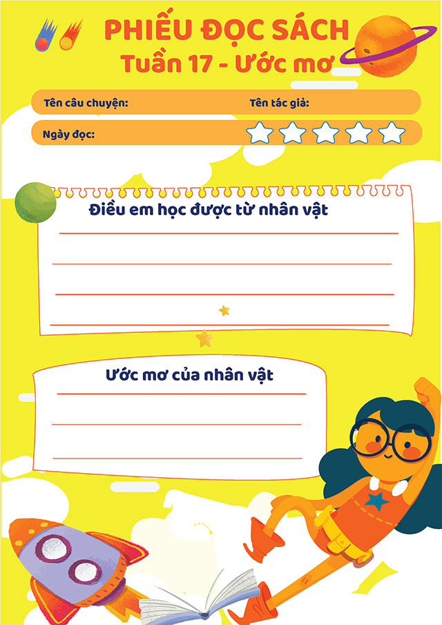 Phiếu đọc mở rộng Tiếng Việt 4 Kết nối tri thức