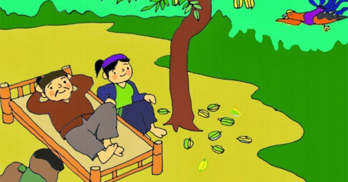 Lập dàn ý bài văn kể lại một câu chuyện cổ tích