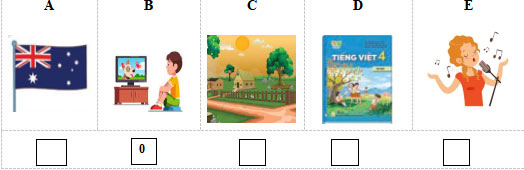 Đề thi học kì 1 môn Tiếng Anh 4