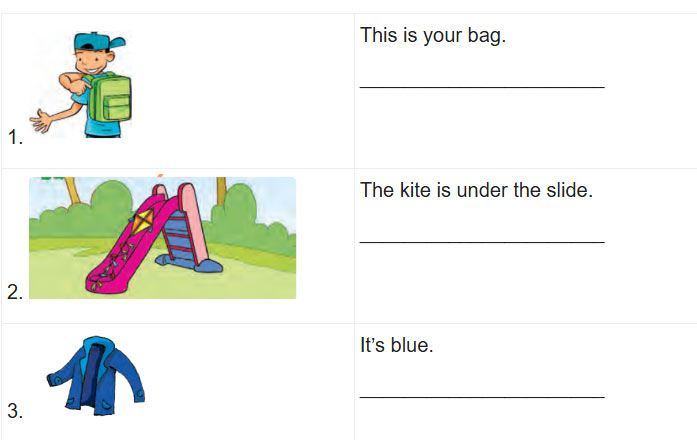 Đề thi học kì 1 môn Tiếng Anh 3 - Family and Friends