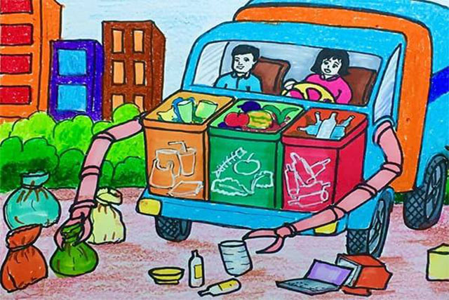 Tranh vẽ Ý tưởng trẻ thơ 2024