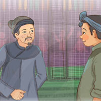 Kể cho người thân nghe nội dung vở kịch Sự tích chú Tễu