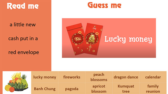 Mẫu Powerpoint chủ đề Tết bằng Tiếng Anh