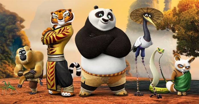 Giới thiệu nhân vật trong bộ phim hoạt hình Kungfu Panda