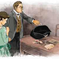 Vào vai nhân vật Méc-đơ-lân, viết đoạn văn ghi lại cảm nghĩ về luật sư Ét-uốt