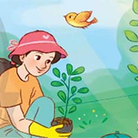 Giáo án PowerPoint Tiếng Việt 5: Mùa xuân em đi trồng cây