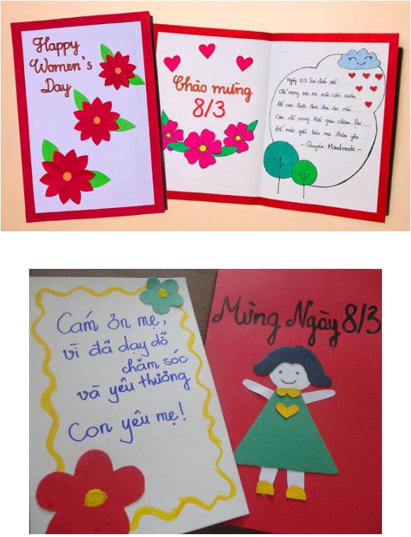 Tự làm một tấm thiệp