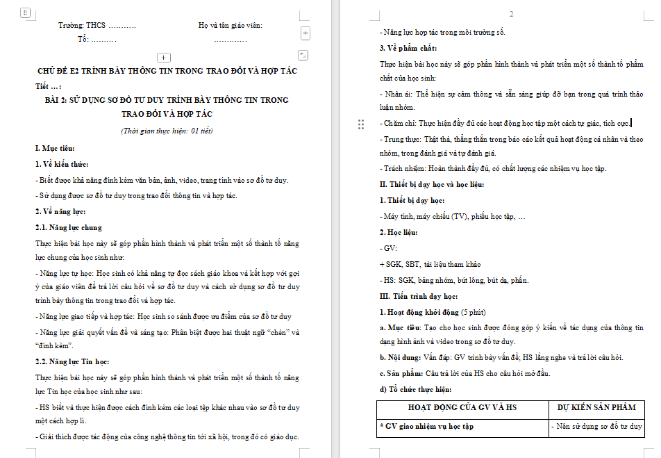 PowerPoint Tin học 9 Cánh diều Bài 2 Chủ đề E2