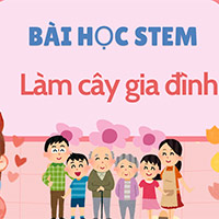 PowerPoint STEM Làm cây gia đình