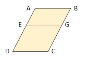 Trắc nghiệm Toán 4 Bài 54: Hình bình hành