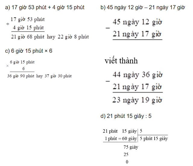 Em làm được những gì