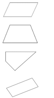 Trắc nghiệm Toán 4 Bài 56: Xếp hình, vẽ hình