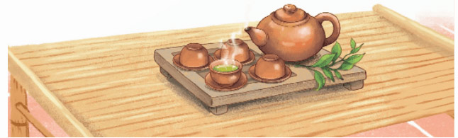 Những búp chè trên cây cổ thụ