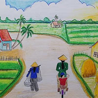 Viết: Luyện tập tả phong cảnh (Viết thân bài) - Tiếng Việt 5 Cánh diều