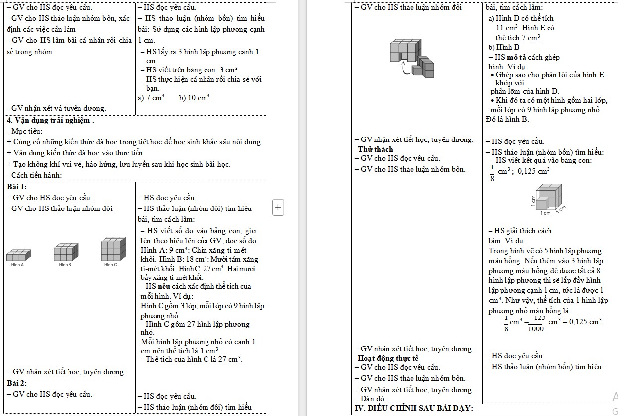Giáo án Toán 5 Bài 70 file word