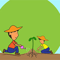 Viết đoạn văn tả hoạt động quen thuộc của một người lao động khi đang làm việc