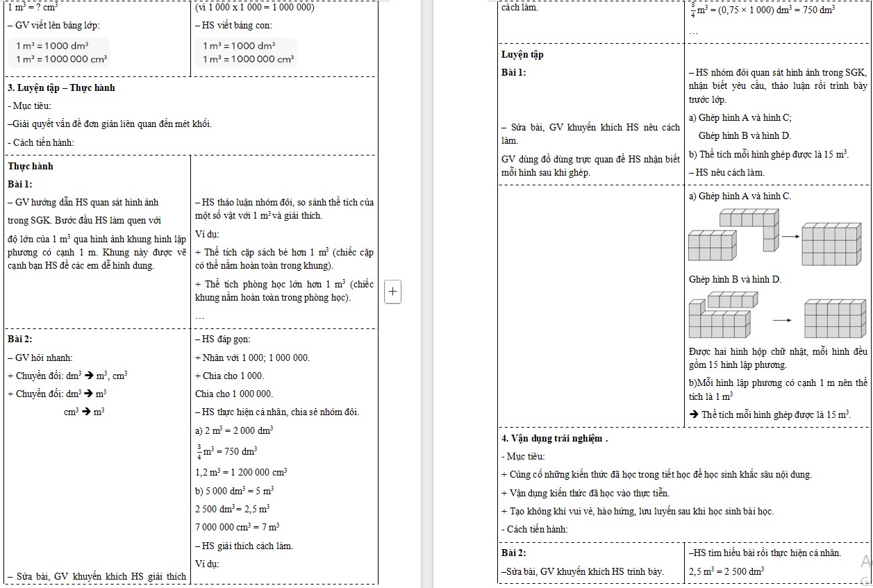 Giáo án Toán 5 Bài 72 file word