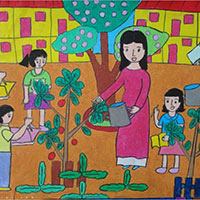 Viết đoạn văn bày tỏ tình cảm, cảm xúc về một ngày hội được tổ chức ở trường em