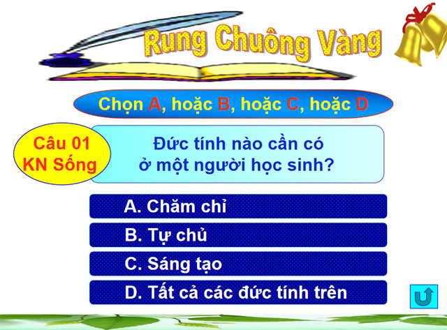 PowerPoint Rung chuông vàng lớp 4