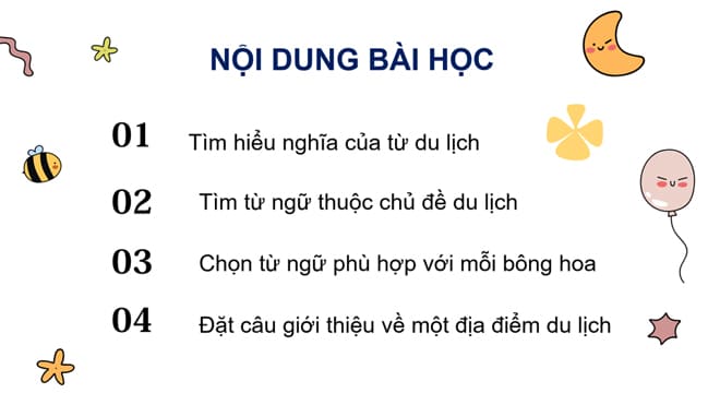 PowerPoint Mở rộng vốn từ Du lịch