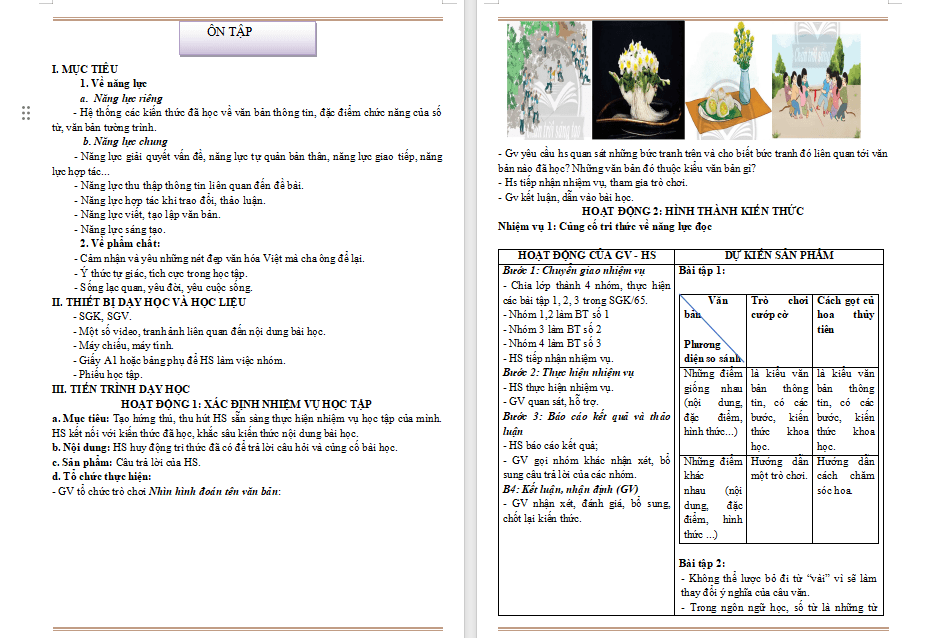  PowerPoint Ngữ văn 7 Bài 8: Ôn tập