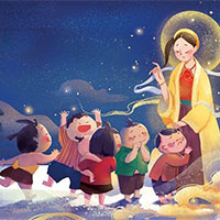 Tưởng tượng em được tham gia một trại hè với thiếu nhi các nước, hãy giới thiệu về ngày tết Trung thu của thiếu nhi Việt Nam