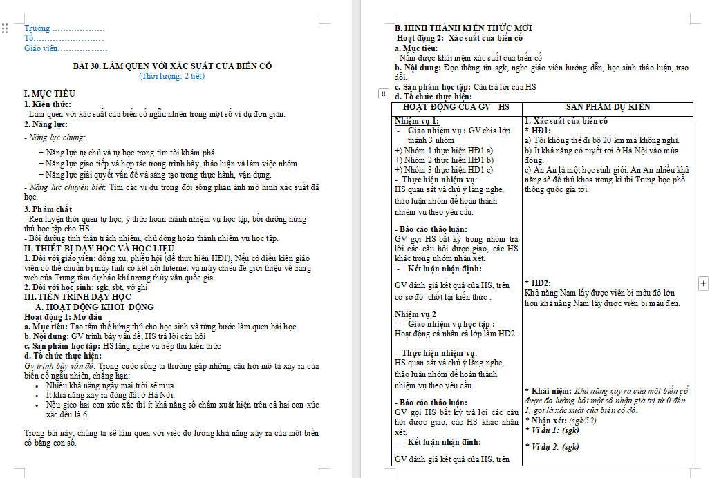 PowerPoint Toán 7 Bài 30 Kết nối tri thức