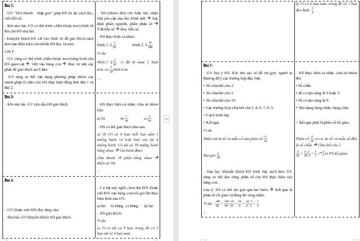 Giáo án Toán 5 Bài 88 file word