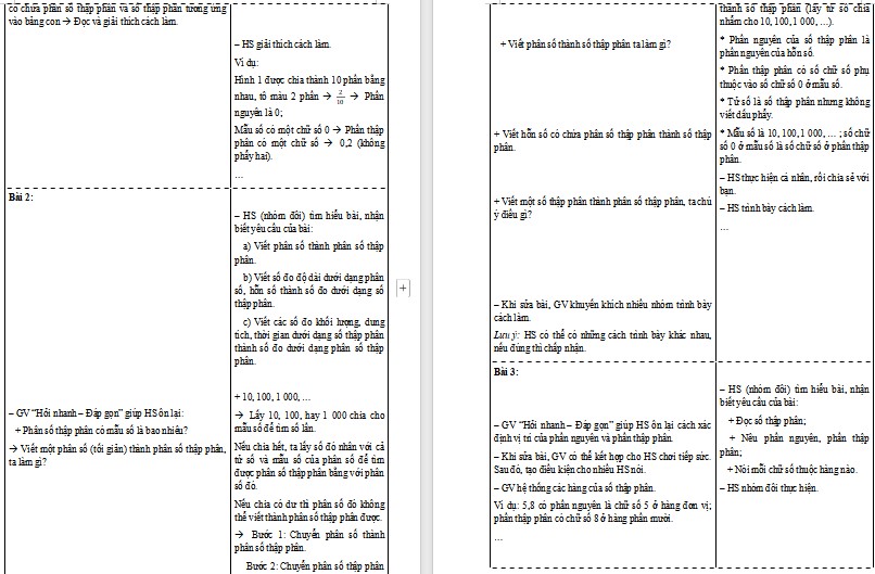 Giáo án Toán 5 Bài 89 file word