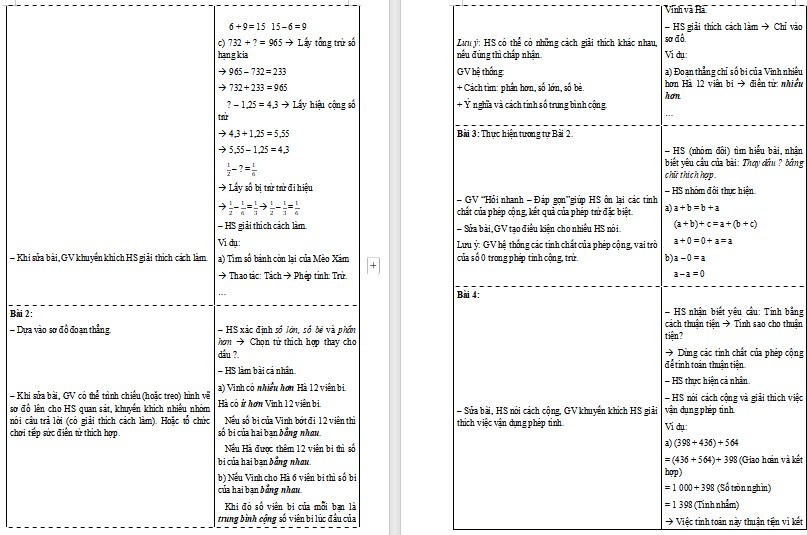 Giáo án Toán 5 Bài 90 file word