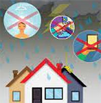 Giáo án kỹ năng sống mầm non: An toàn trong cơn mưa giông