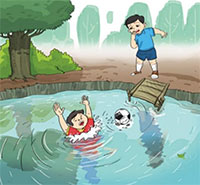 Giáo án kỹ năng sống mầm non: Phòng tránh đuối nước
