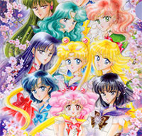 Bộ tranh tô màu Thủy thủ mặt trăng