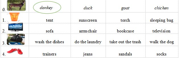 Đề thi học kì 2 môn Tiếng Anh 4 English Discovery