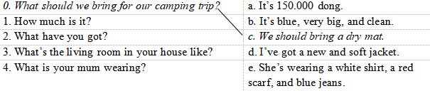 Đề thi học kì 2 môn Tiếng Anh 4 English Discovery