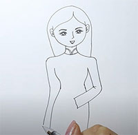 Giáo án mầm non: Tạo hình Tô màu chân dung cô giáo