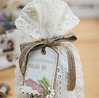 Giáo án mầm non: Làm túi thơm tặng cô