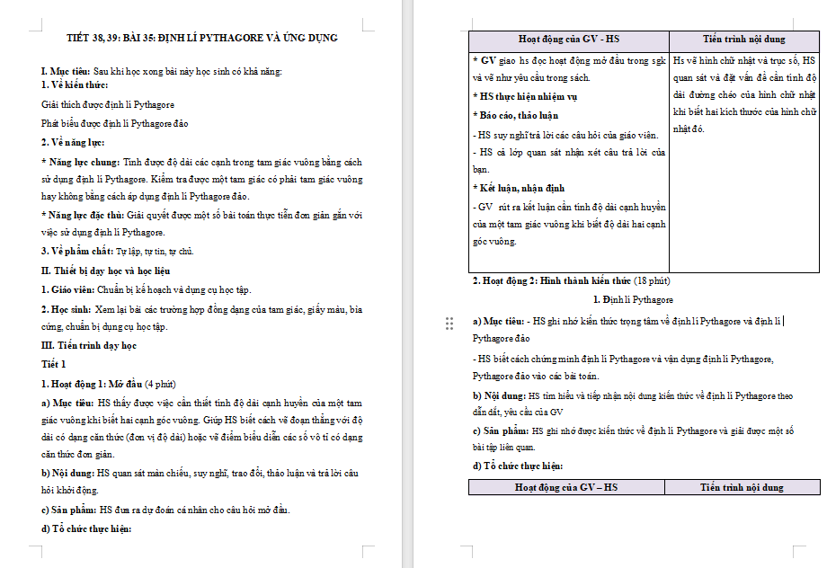 PowerPoint Toán 8 Bài 35 